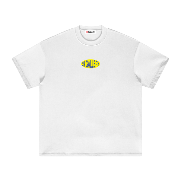 89 OVAL TEE - WHITE