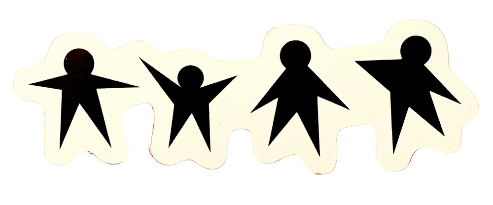 #0-001: STAR-MEN STICKER