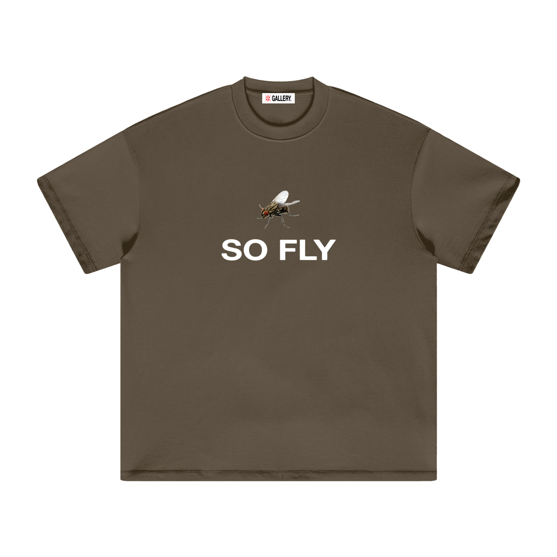 SO FLY TEE - BROWN