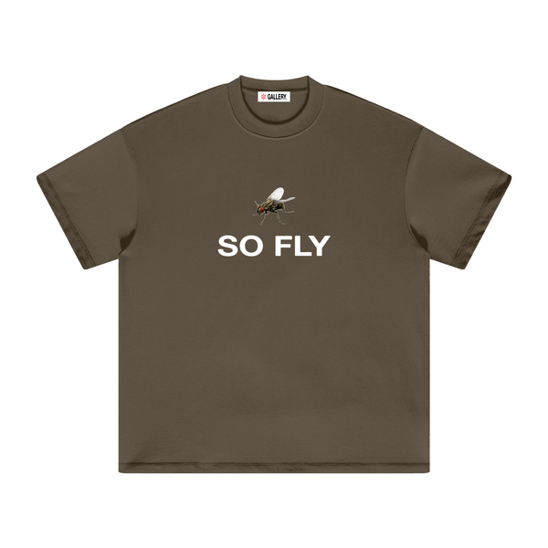 SO FLY TEE - BROWN